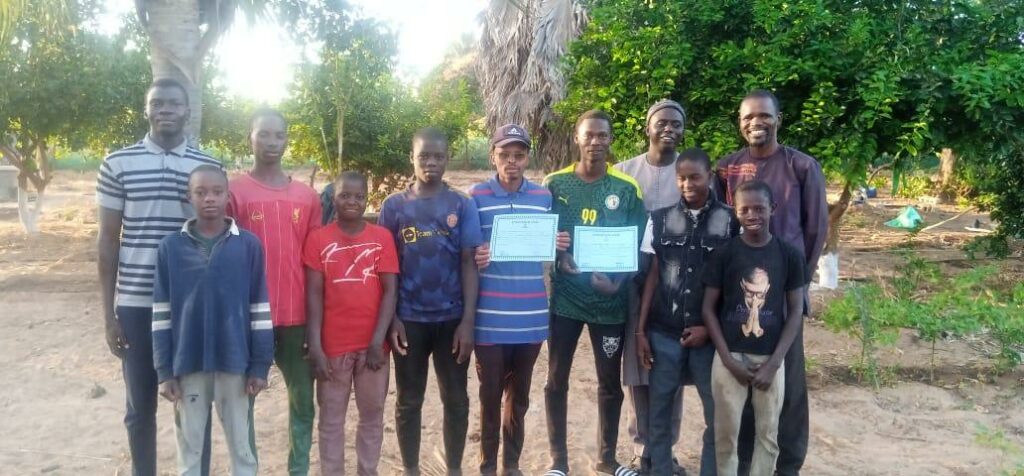 Remise Dattestation Aux Stagiaires à La Ferme De Tamassine Tamassine